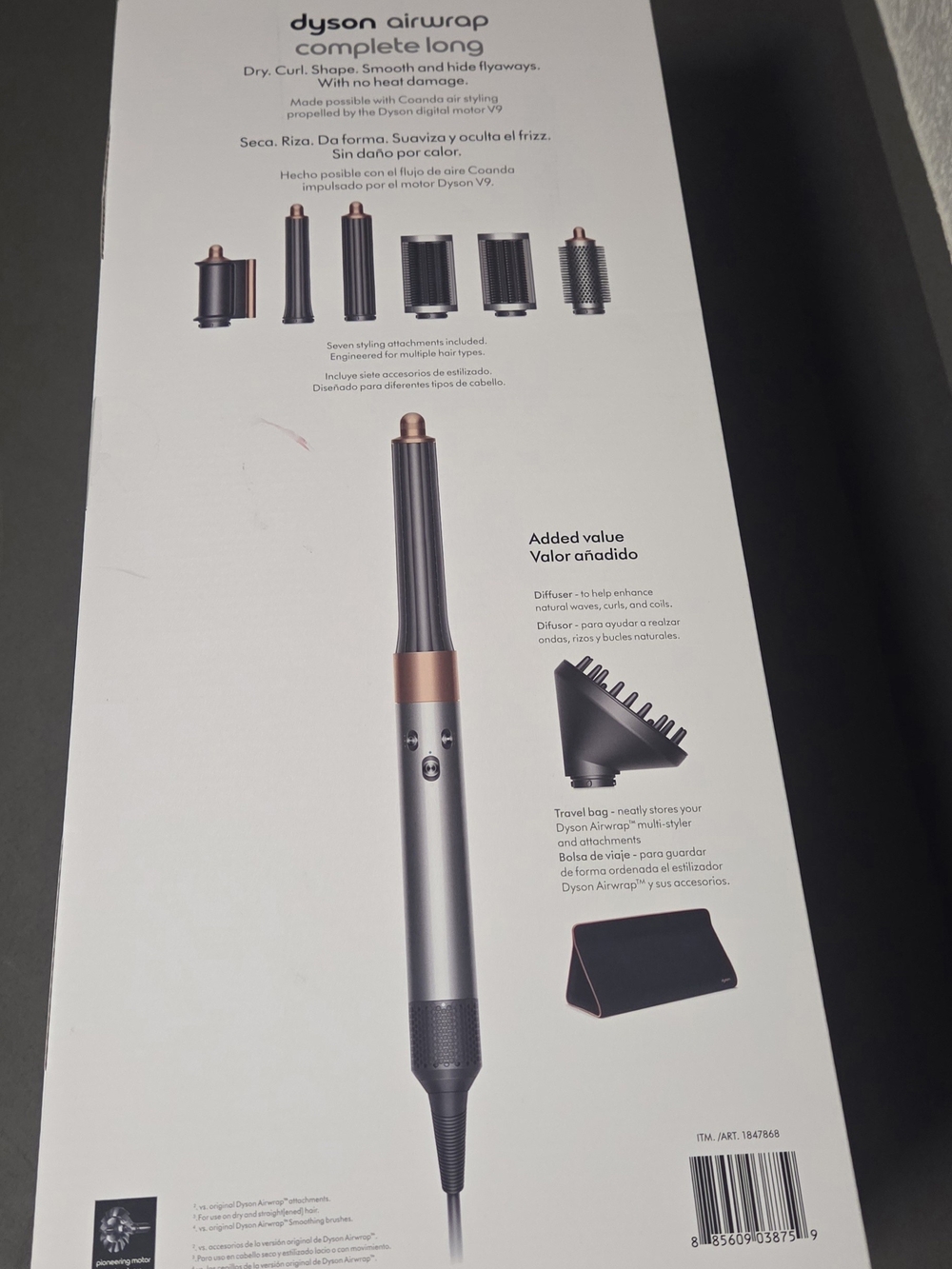 Dyson Airwrap With Attachments